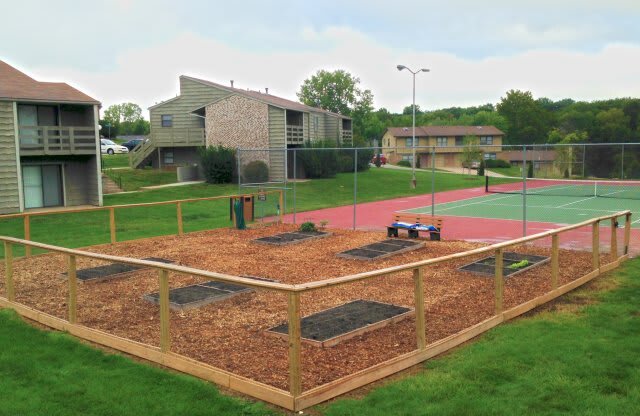 Community Garden & Tennis Court