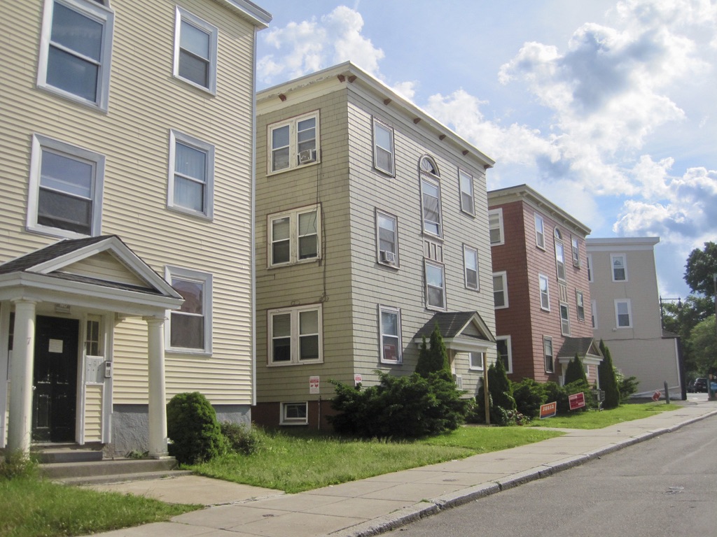 Three-Story Dorchester Houses