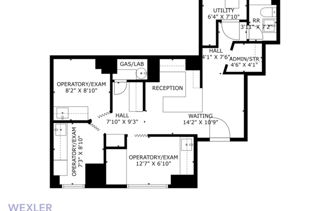 Studio, 1 bath, 596 sqft, $3,477, Unit 2