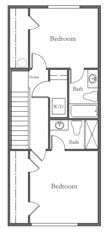 2 beds, 2.5 baths, $2,335, Unit 11-104