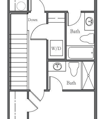 2 beds, 2.5 baths, $2,335, Unit 11-104