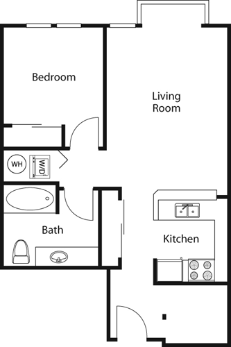 1 bed, 1 bath, 654 sqft, $2,375, Unit 605