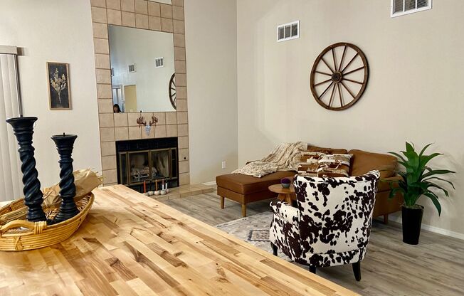 3 Bedroom 2 bath with Pool in Gated Community