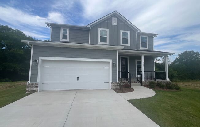 New Construction Home with 4 Bedrooms, 2.5 Baths, 2 Car Garage, Fenced Yard