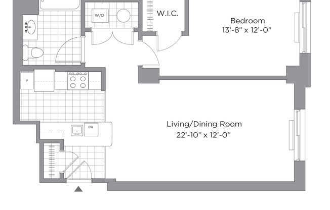 1 bed, 1 bath, 742 sqft, $2,349