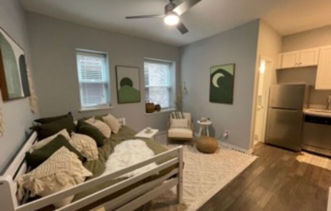 Studio, 1 bath, $1,100, Unit 110