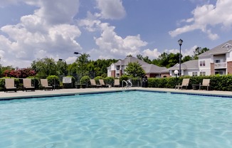 luxurious swimming pool at Palmetto Place, Fort Mill, SC 29708