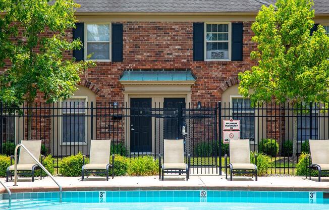 Swimming Pool With Relaxing Sundecks at Buckingham Monon Living, Indianapolis