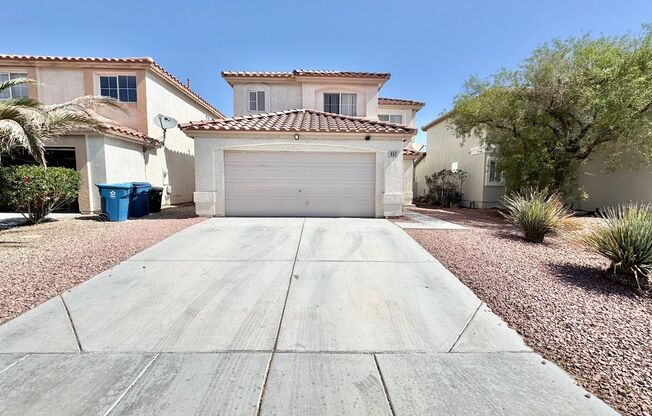 WELCOME TO THIS SPACIOUS 4-BEDROOM, 2.5-BATHROOM TWO-STORY HOME LOCATED IN THE DESIRABLE SILVERADO RANCH COMMUNITY