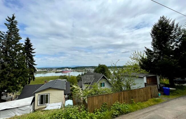 Spectacular View! Remodeled One bedroom with Partially finished basement in Linnton~ Front and back Decks