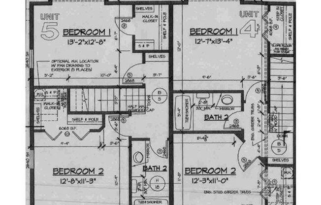 2 beds, 1.5 baths, 879 sqft, $1,500, Unit 5