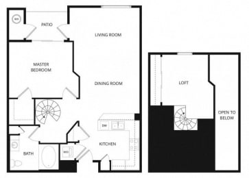 1 bed, 1 bath, 923 sqft, $1,620