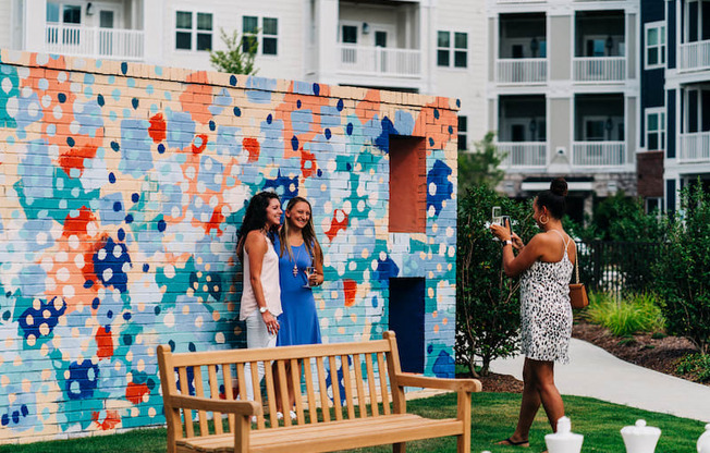 Outdoor celebration at The Roseberry, Columbia, SC, 29223