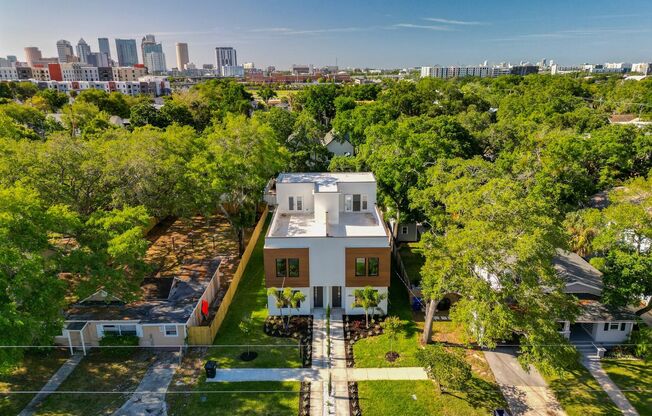 Stunning Modern Townhome in Tampa Heights