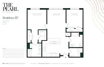 2 beds, 2 baths, $3,225