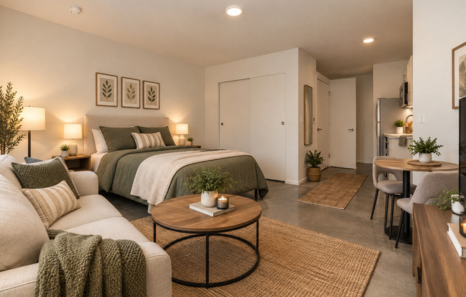 Studio, 1 bath, 267 sqft, $1,225, Unit 605