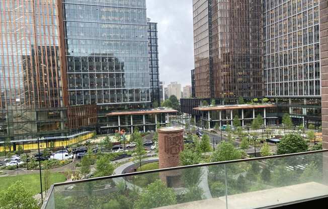 a view of Met Park from Millennium at National Landing at The Millennium, Virginia