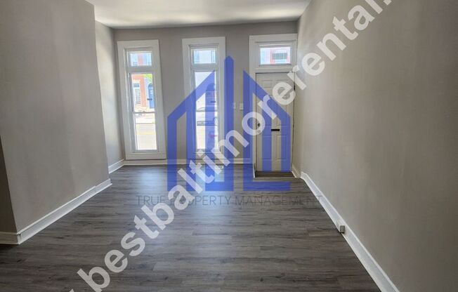Spacious 3 Bedroom Home  In East Baltimore