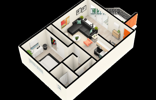 1 bed, 1 bath, 685 sqft, $1,422, Unit 508
