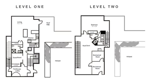 2 beds, 2 baths, 1,457 sqft, $4,900