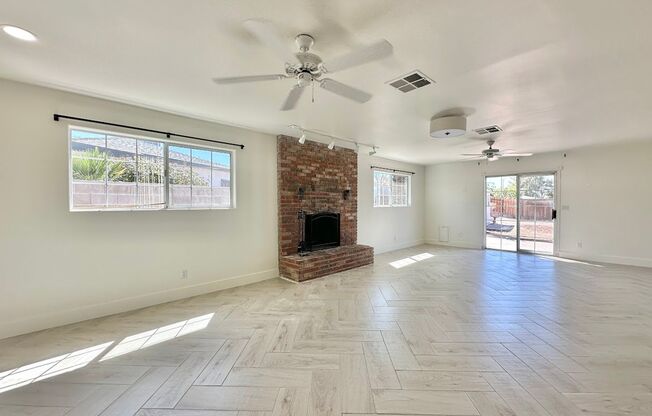 Beautiful renovated single story Henderson home on a Cul-De-Sac! Very close to I-11! Huge lot with a big backyard! Home is located across from O'Callaghan Park featuring: tennis courts, beach volleyball, baseball field, 2 parks, dog park and walking trail