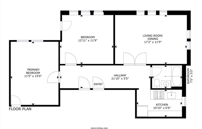 2 beds, 1 bath, 850 sqft, $3,395, Unit 10