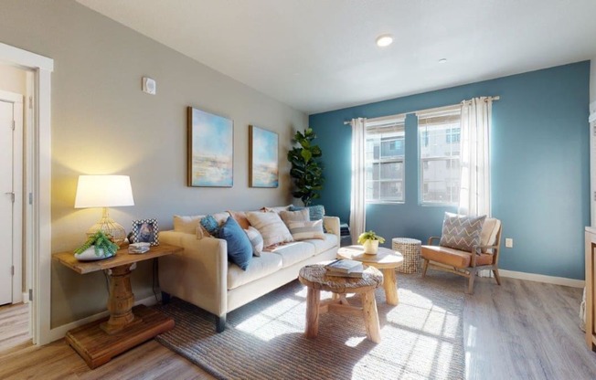 West End District Model Living Room