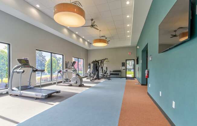 Gym at Cypress Run Apartments in Orlando FL