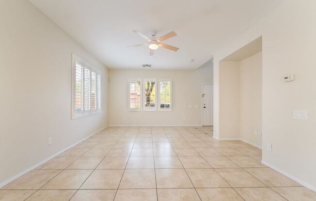 Gated Community  Home  Three Bedrooms, 2.5 Bathrooms, 2 Car Garage