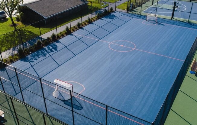 Outdoor Hockey Rink at Colony Park, Ronkonkoma, NY