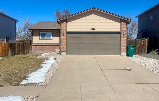 Cozy one level home in Security/Widefield