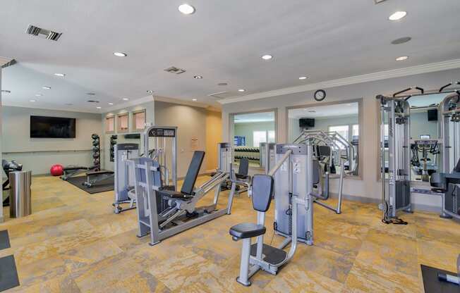 State-of-the-Art Fitness Center with Weight Machines at Windsor at Aviara, Carlsbad, 92011