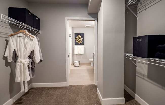 Gatsby Walk-In Closet, apartments for rent in MN, apartments for rent in MN, Weidner Foundation
