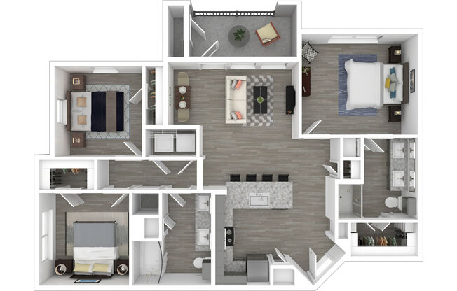 3 beds, 2 baths, 1,150 sqft, $1,729