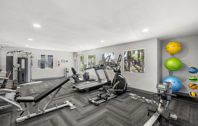 Oakridge Apartments - New Renovated Fitness Room