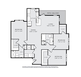 3 beds, 2 baths, 1,515 sqft, $2,249