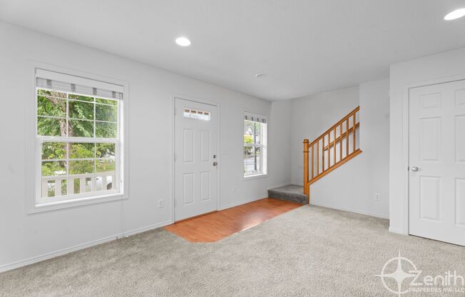 Inviting 3 Bedroom Washougal Home with Large Backyard Backing Up to Green Space! Upstairs Loft Space! Available Late-April!