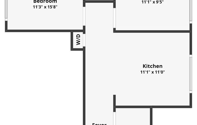 2 beds, 1 bath, 554 sqft, $1,745, Unit 413