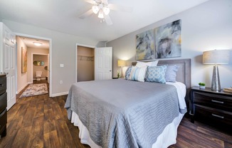 Spacious Bedroom with Queen Bed, Night Stands and Dresser