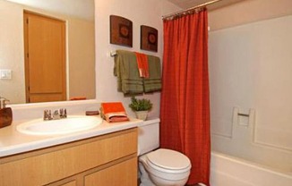 bathroom at Acacia pointe apartments in glendale az