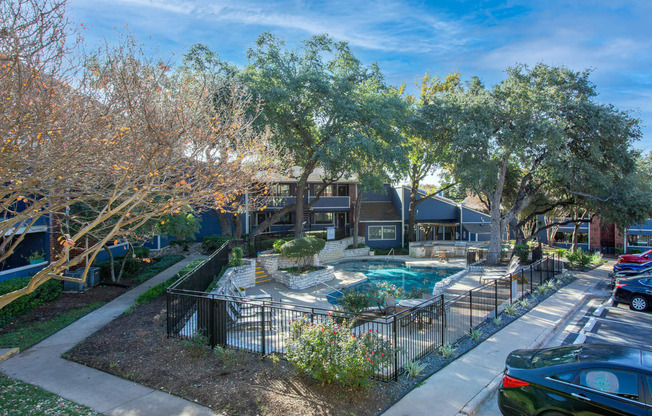 Gated Pool at Stony Creek Apartments in Austin Texas