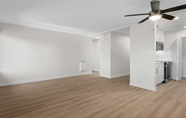 Living Room with Hard Surface Flooring