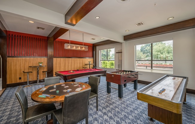 clubhouse billiards and games