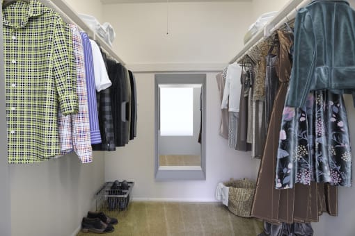 Walk In Closet at The District at Forestville Apartments, ZPM , Forestville, 20747