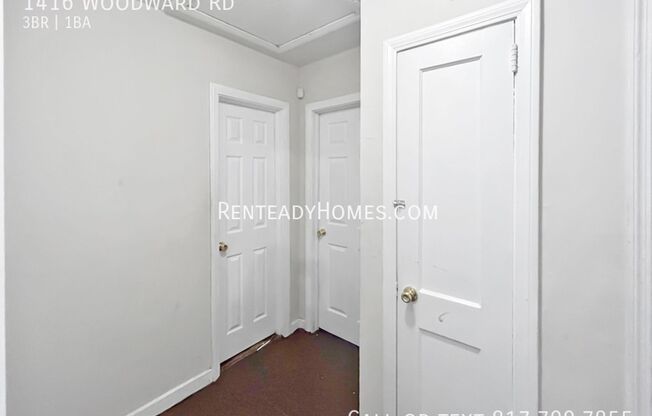 3 beds, 1 bath, $1,699