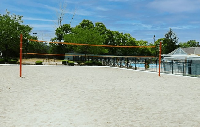apartments in west Carrollton with volleyball court