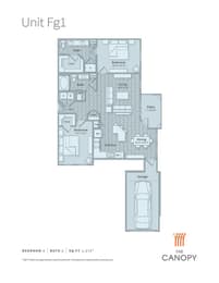 2 beds, 2 baths, 1,271 sqft, $2,202