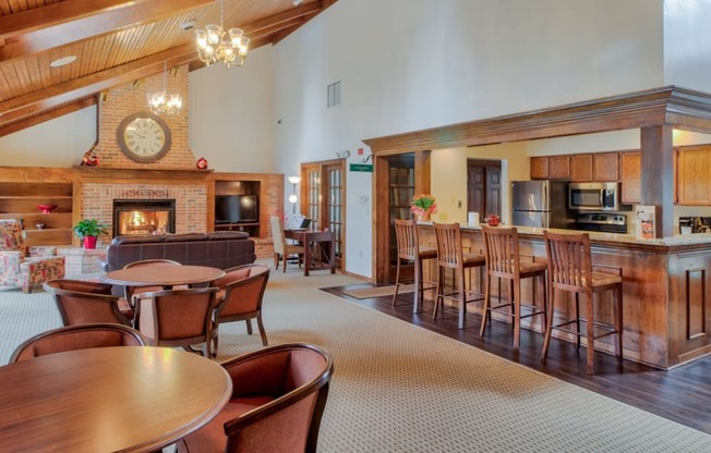 Luxurious Club House at Hunt Club Apartments, Integrity Realty, Copley, OH
