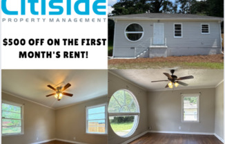 2 Bed 1 Bath in Atlanta! Special offer: Get 500 Off Your First Month’s Rent!