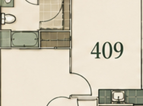 2 beds, 2 baths, 724 sqft, $3,550, Unit 409